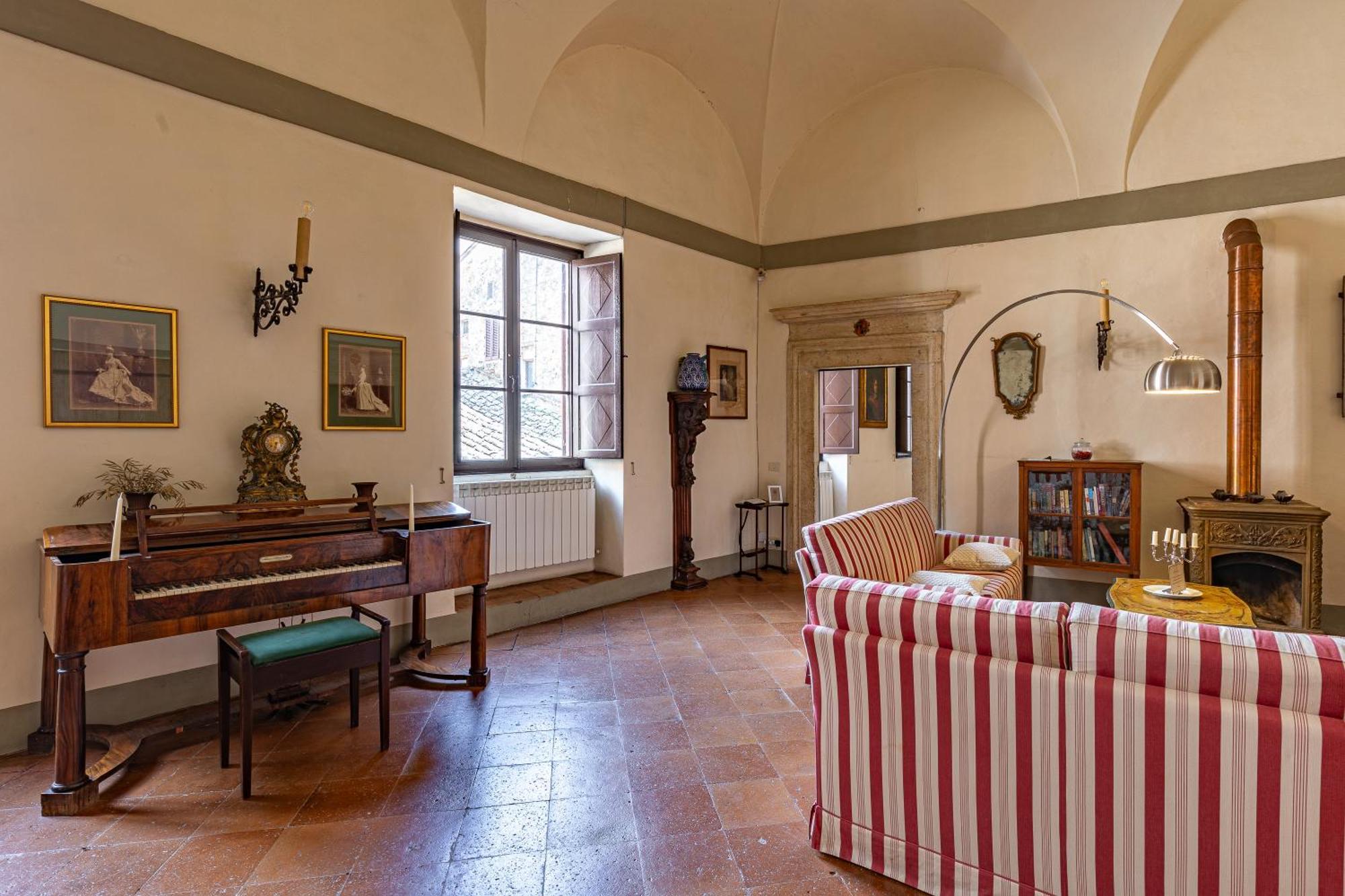 Palazzo Costanti - A 8 Minuti Dalle Terme Lejlighed San Quirico d'Orcia Eksteriør billede