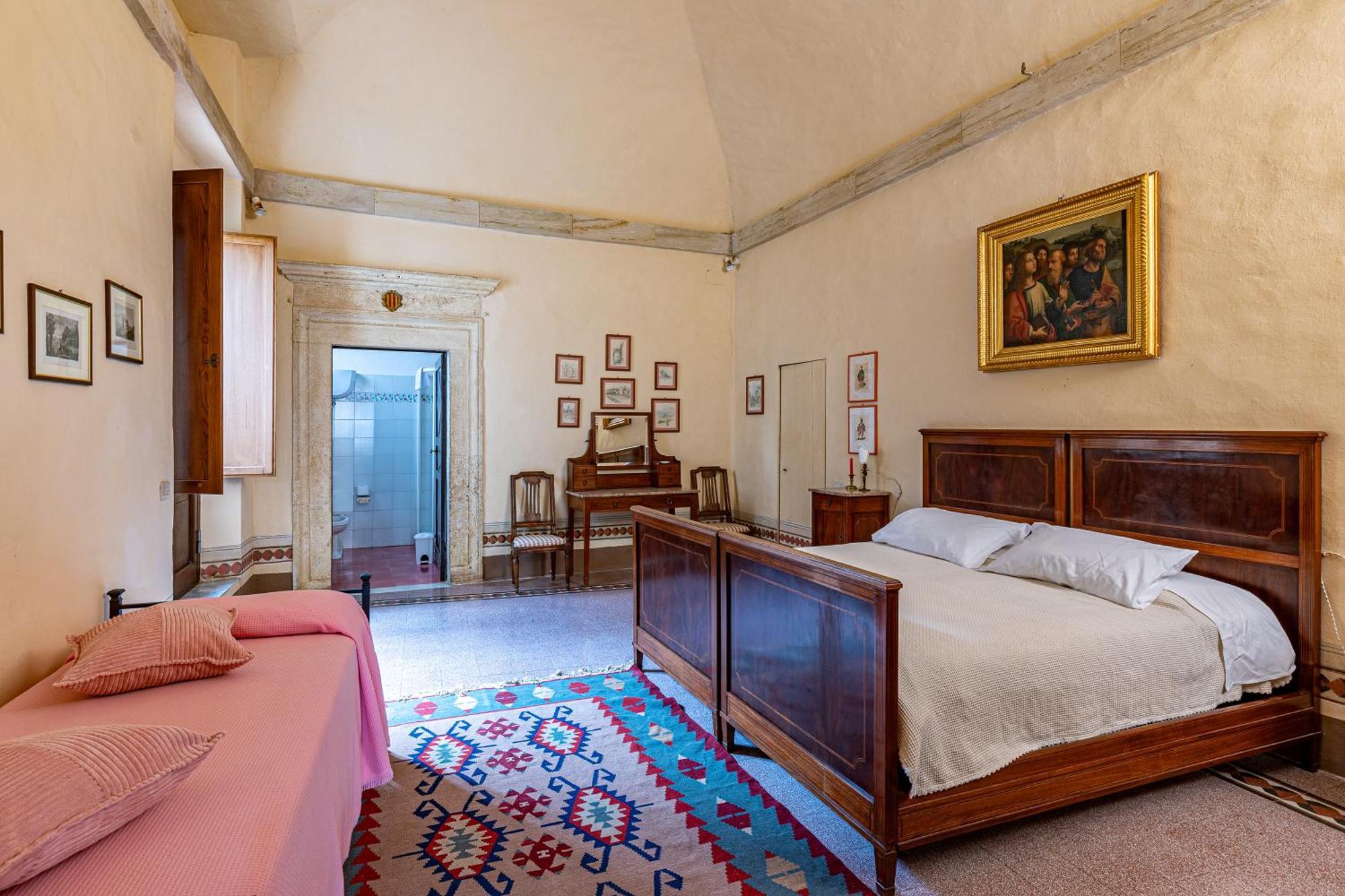 Palazzo Costanti - A 8 Minuti Dalle Terme Lejlighed San Quirico d'Orcia Eksteriør billede