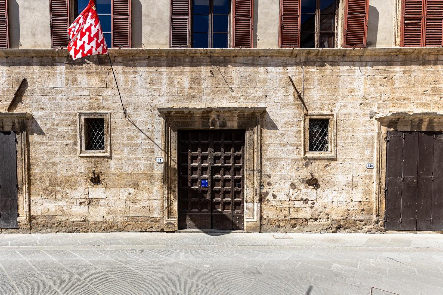 Palazzo Costanti - A 8 Minuti Dalle Terme Lejlighed San Quirico d'Orcia Eksteriør billede